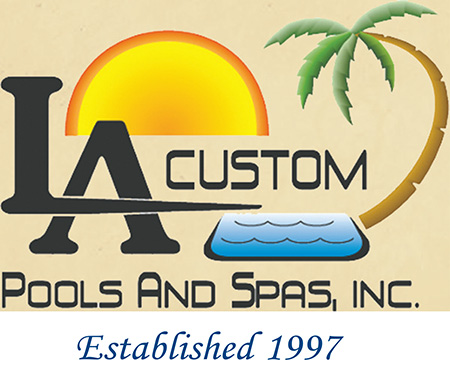 LA Custom Pools Logo